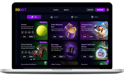 ZizoBet casino app